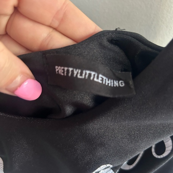 Prettylittlething, size M/L, body suit, “babes of the bride” graphic, low back - Picture 5 of 5